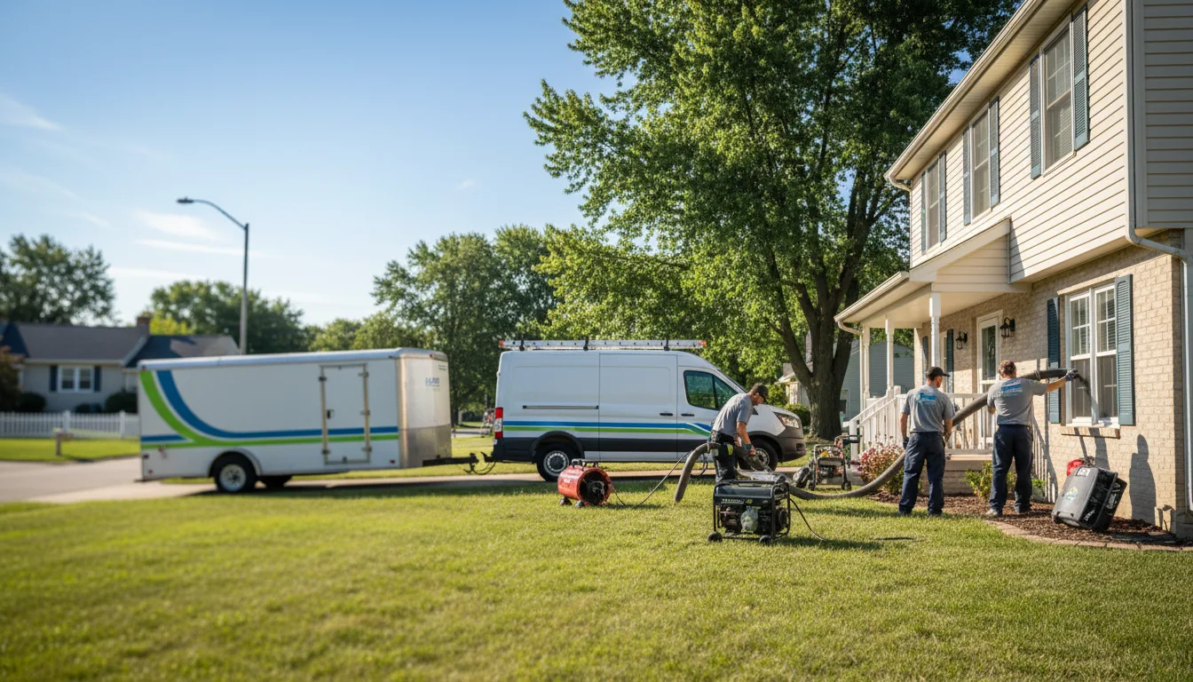 Flooded Basement Restoration And Cleanup With Repair in Yukon, MO near me